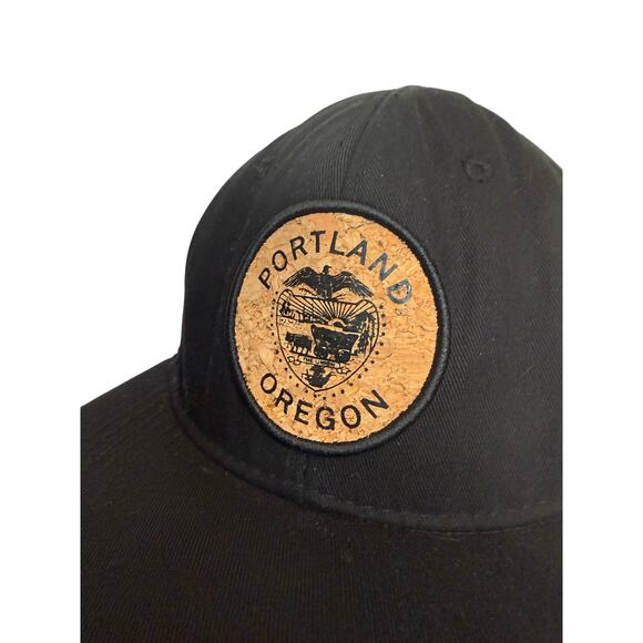 Grizzly Lid Portland Oregon State Flat Brim Adjustable Snapback Hat OS The Union - Picture 6 of 10